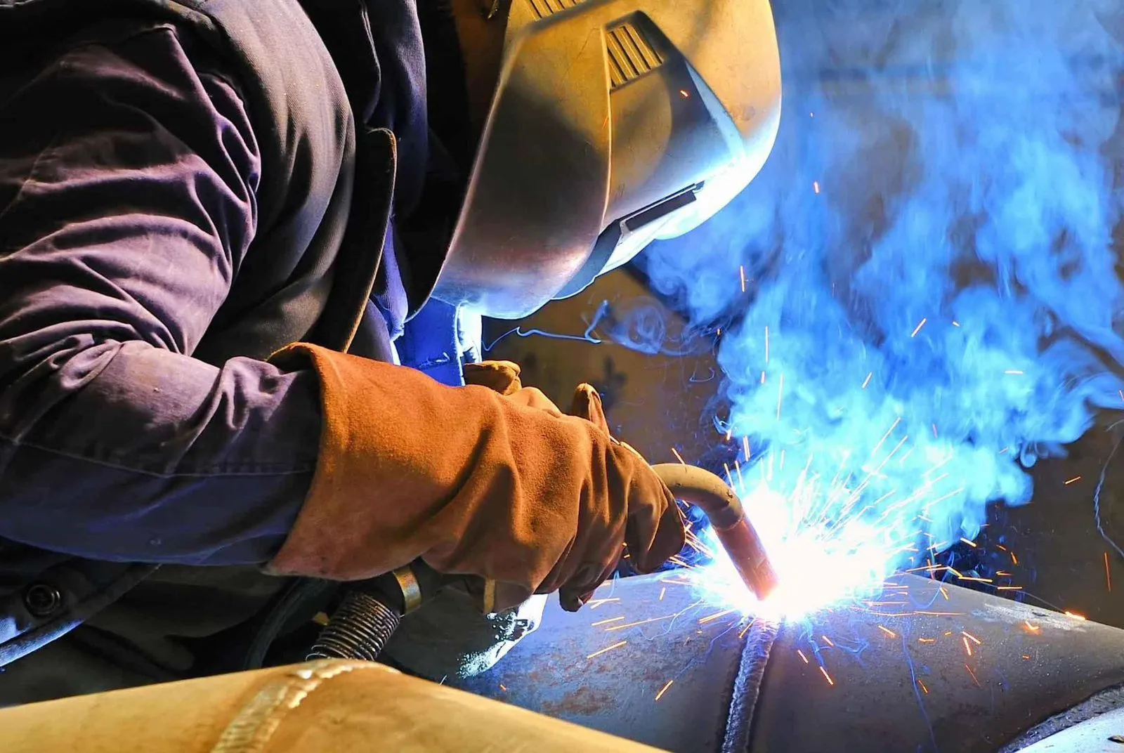 Soldadura de estructuras metálicas en Metalúrgica Pizatti