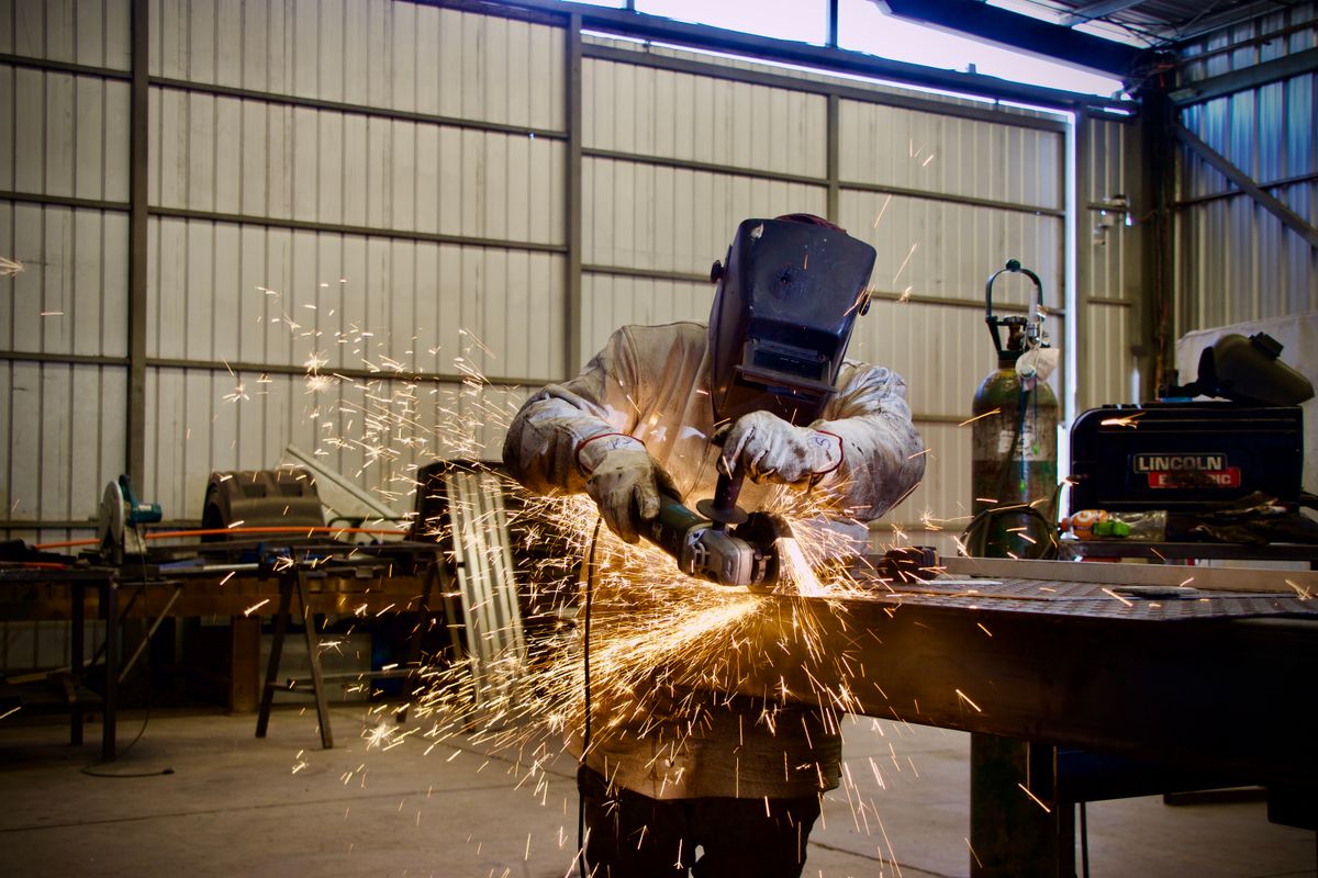 Soldadura de estructuras metálicas en Metalúrgica Pizatti